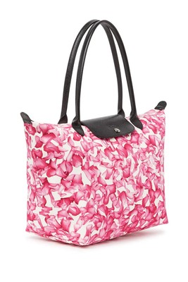 longchamp floral tote